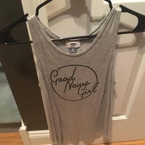 Good news girl tank